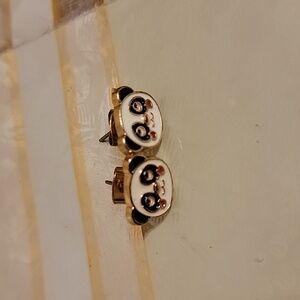 Panda Earrings